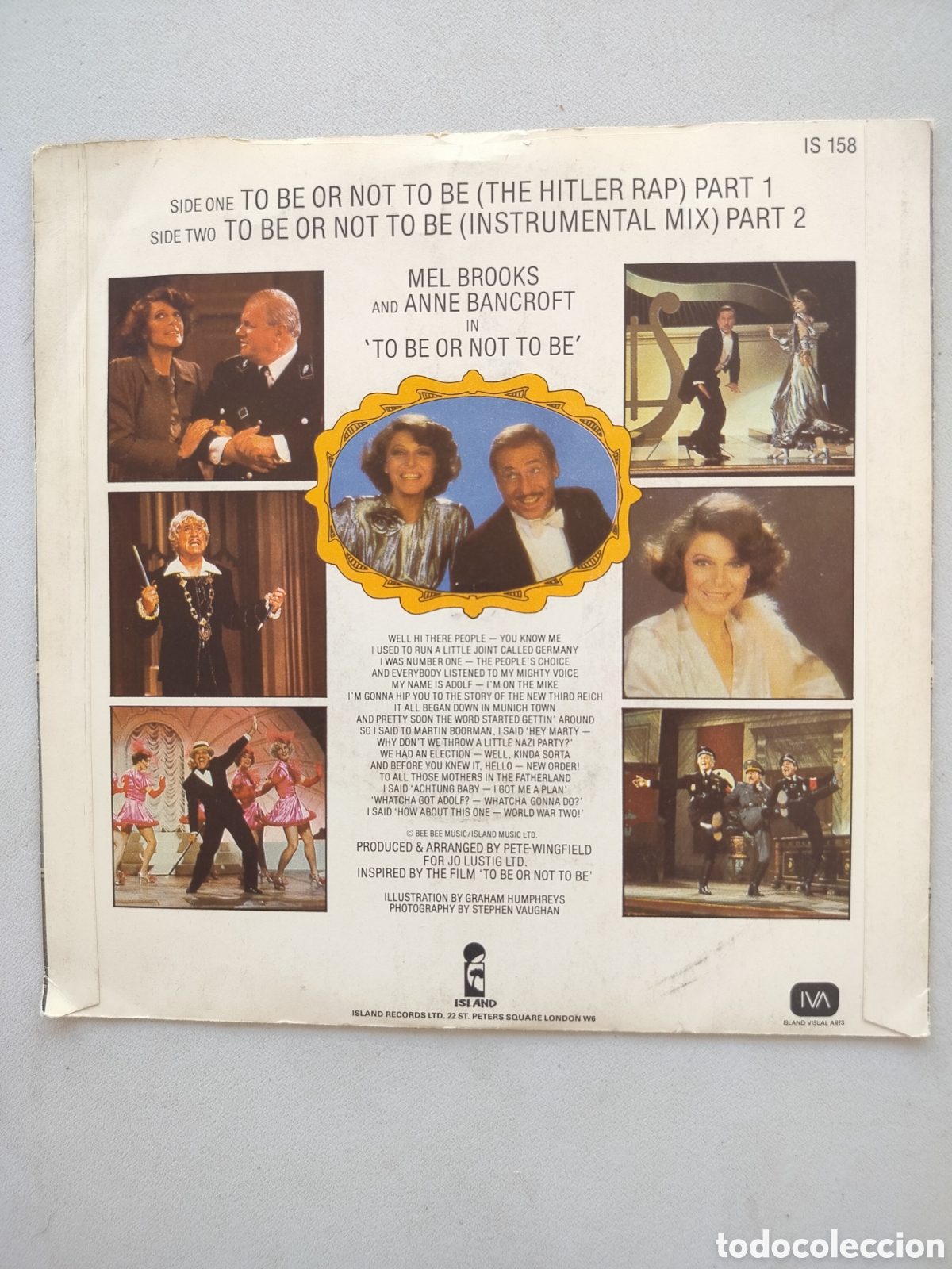 Discos de vinilo: The Hitler Rap Mel Brooks - Foto 2