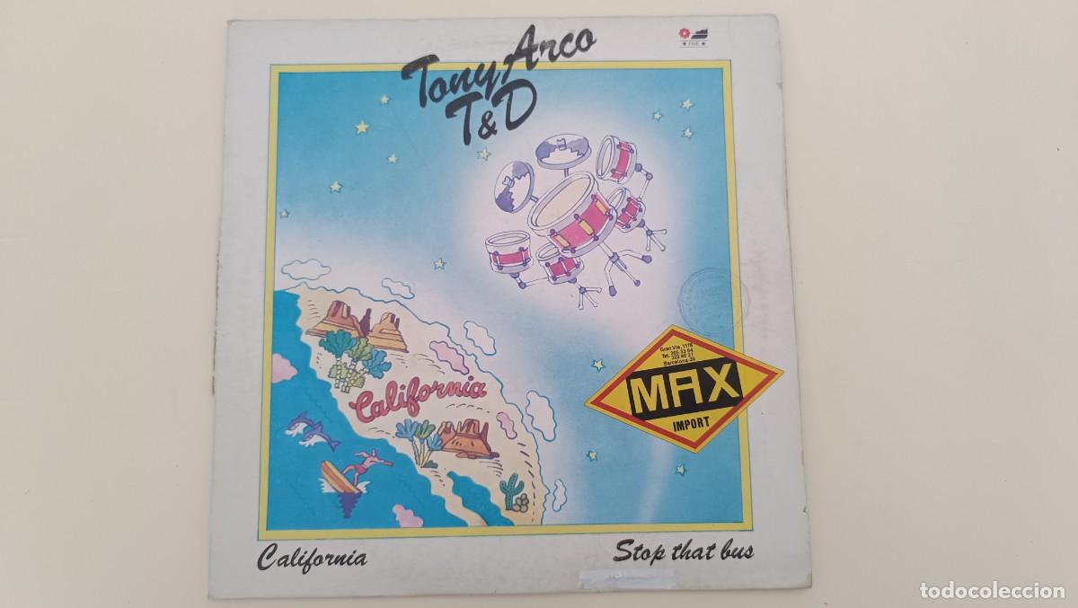 Discos de vinilo: Tony Arco T. & D. &ndash; California - Foto 1