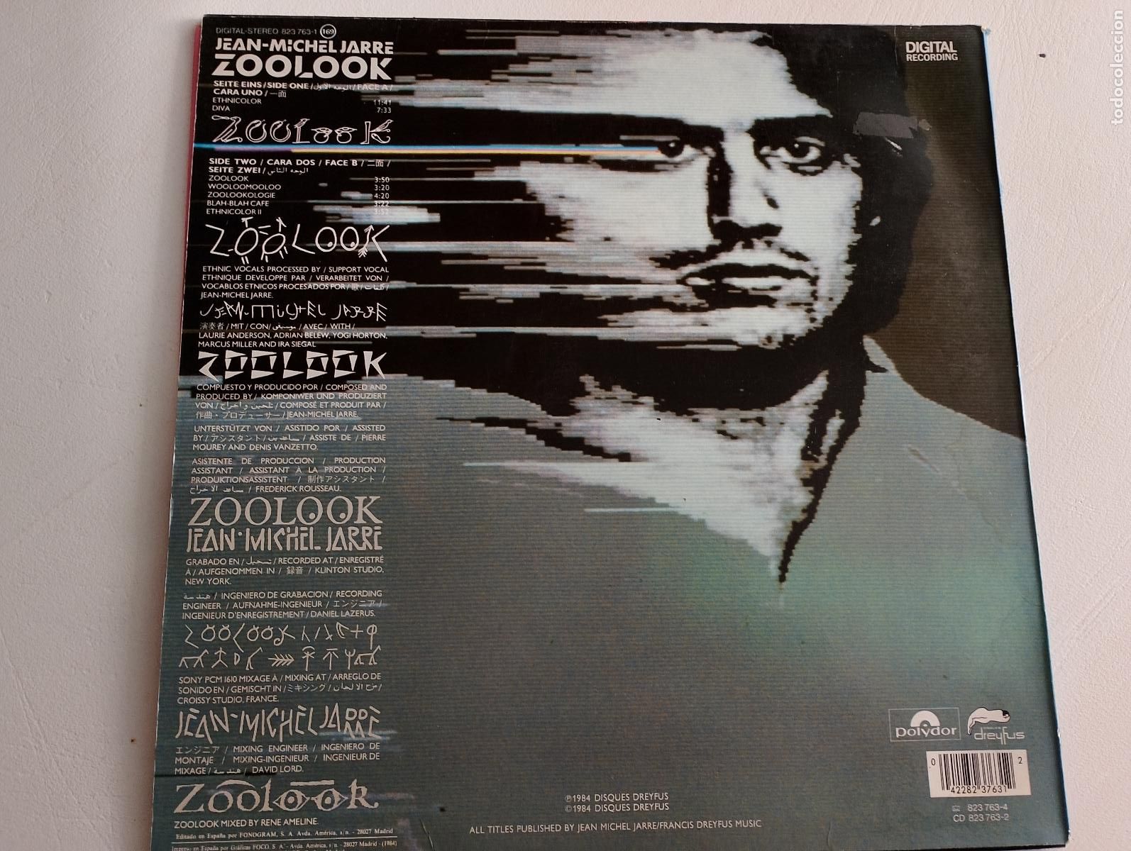 Discos de vinilo: Jean-Michel Jarre &lrm;&ndash; Zoolook 1984 - Foto 3