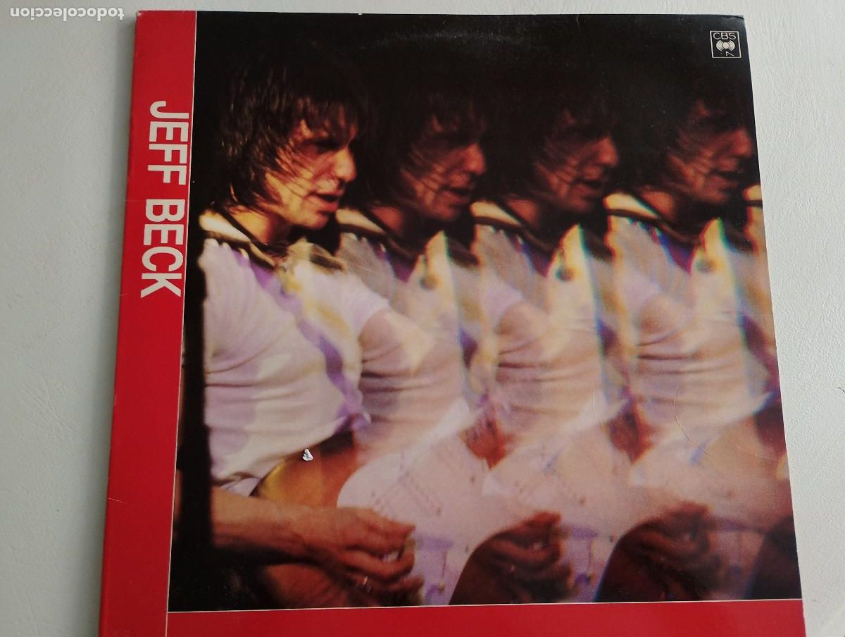 Discos de vinilo: Jeff Beck &lrm;&ndash; Blue Wind 1989 ed espa&ntilde;ola - Foto 2