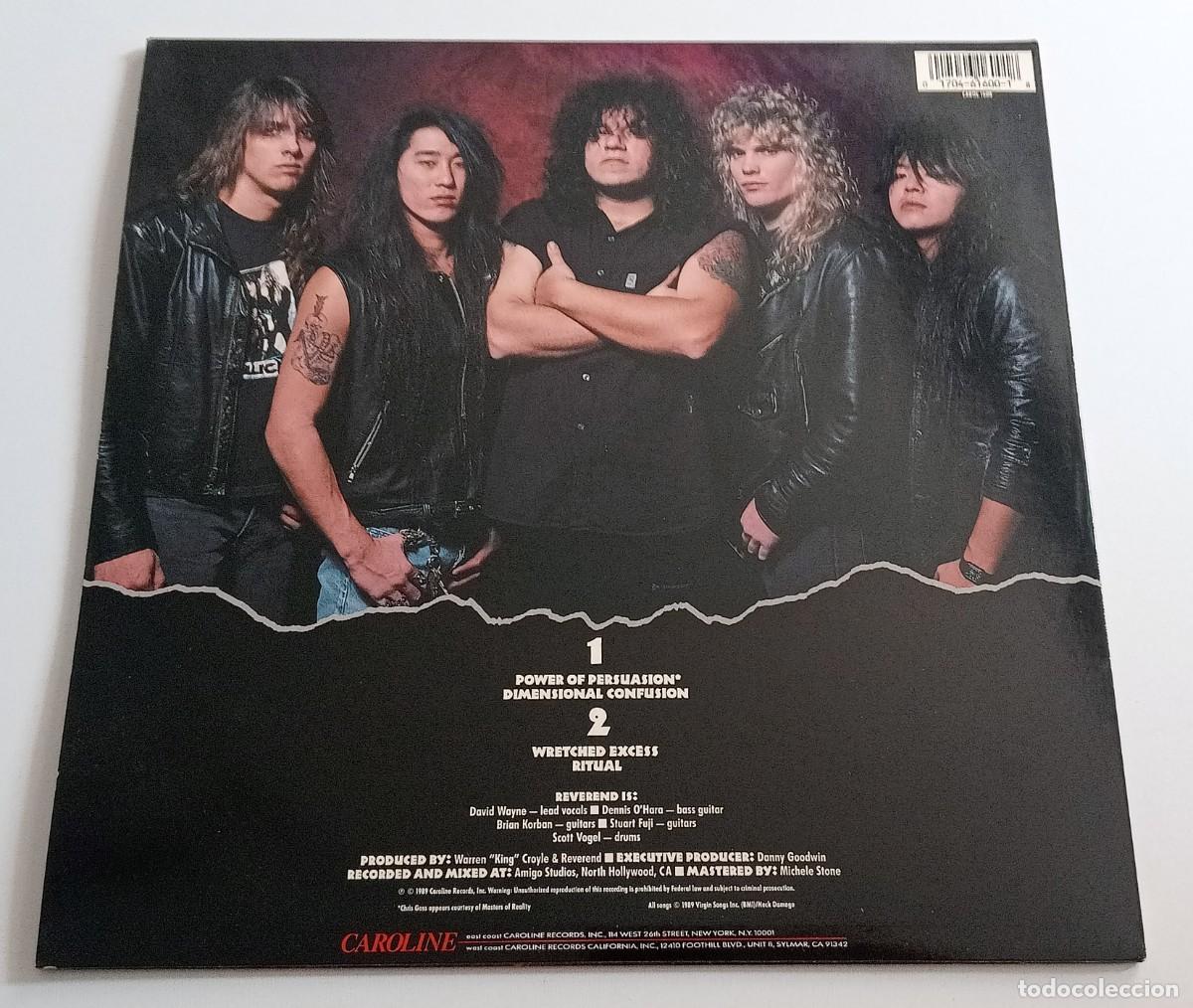 Discos de vinilo: LP REVEREND - REVEREND - Foto 2