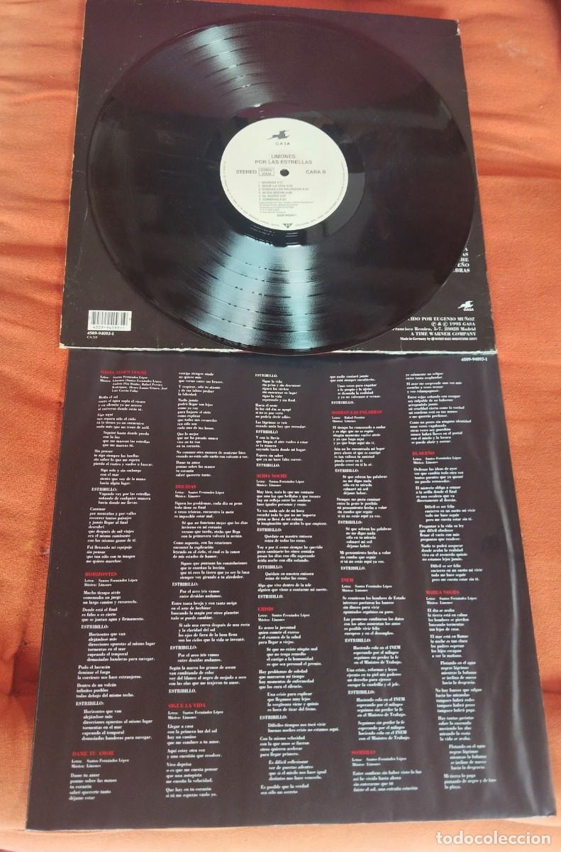 Discos de vinilo: Limones: Por las estrellas LP - Foto 3