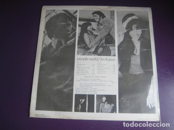 Discos de vinilo: Jim & Jean &ndash; People World - Foto 2
