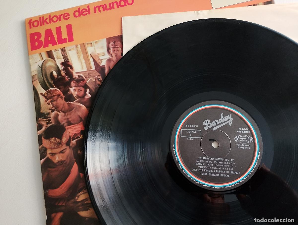 Discos de vinilo: Folklore Del Mundo: Bali 1981 - Foto 3