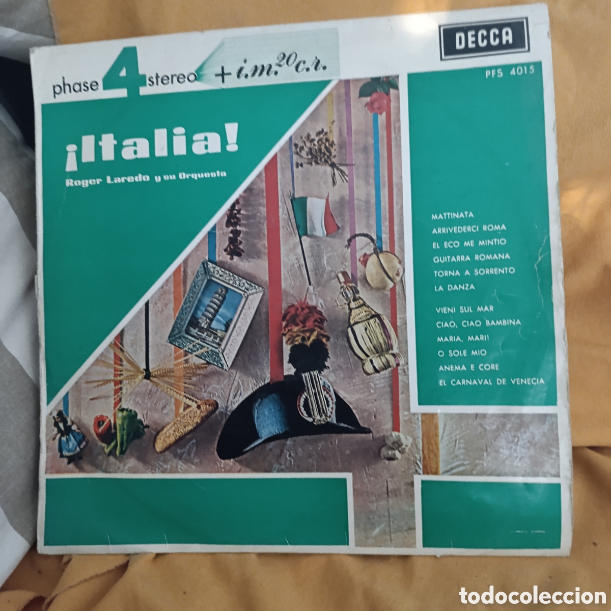 Discos de vinilo: Italia!!,LP. ROGER LAREDO Y SU ORQUESTA. - Foto 1