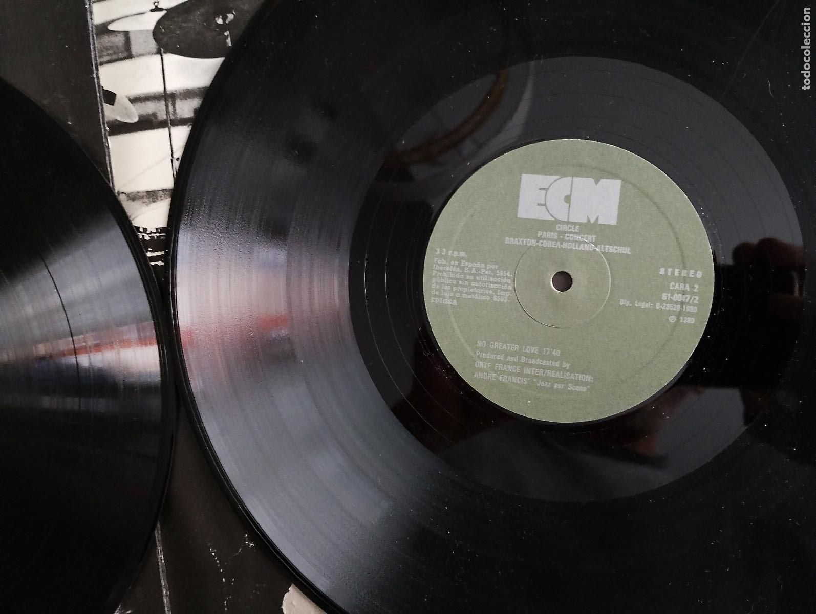 Discos de vinilo: Circle &lrm;&ndash; Paris - Concert 2LPS 1972 - Foto 5