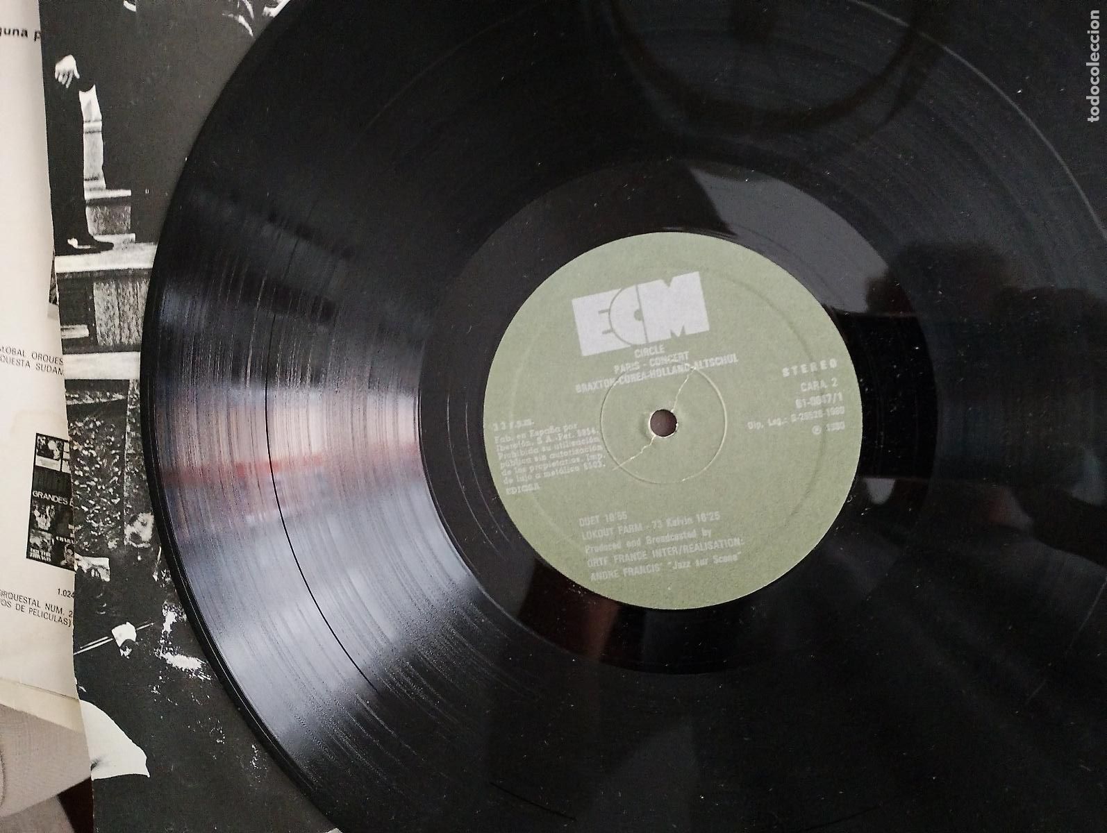 Discos de vinilo: Circle &lrm;&ndash; Paris - Concert 2LPS 1972 - Foto 6
