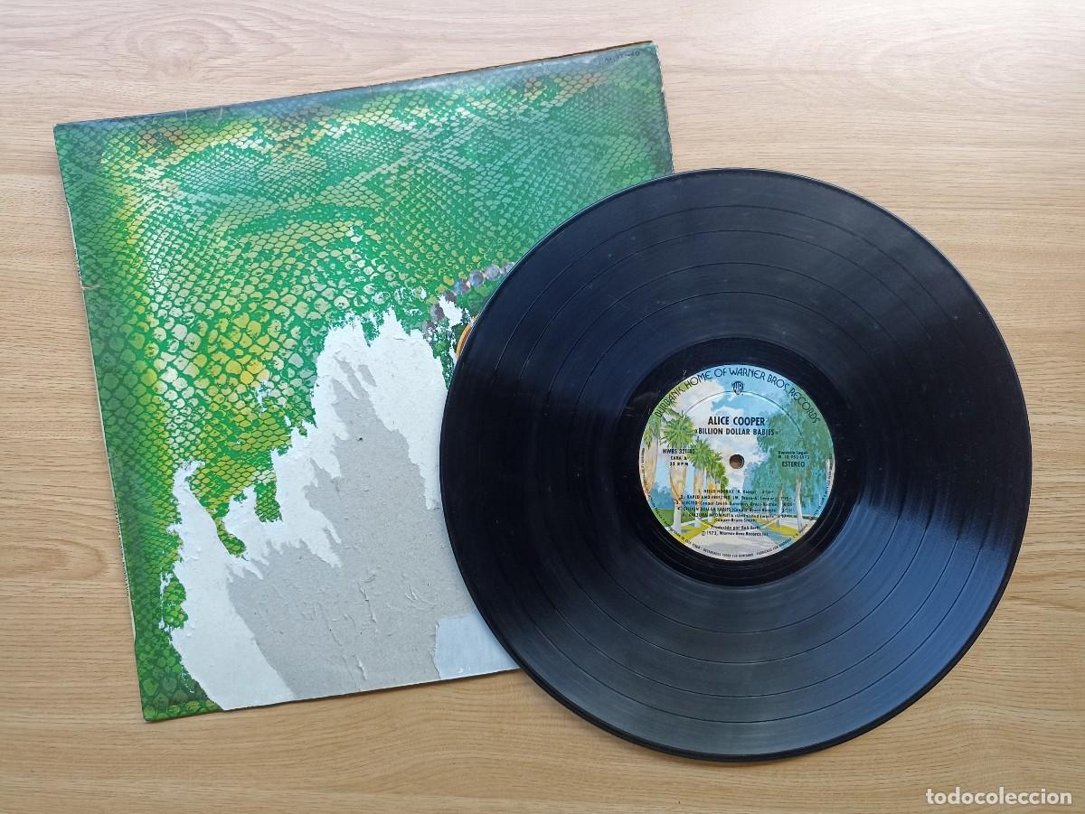 Discos de vinilo: Billion dollar babies, Alice Cooper, disco (vinilo,LP) - Foto 1
