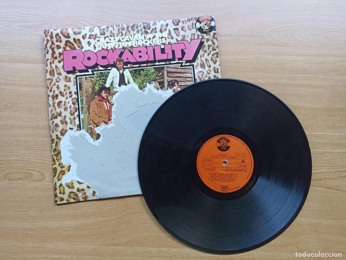 Discos de vinilo: Rockability, Crazy Cavan, disco (vinilo,LP) - Foto 1