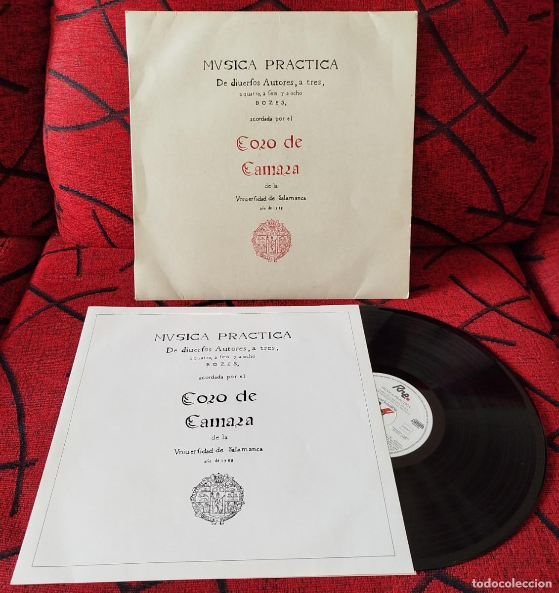 Discos de vinil: Coro de C&aacute;mara de la Universidad de Salamanca *M&uacute;sica Practica De Diversos Autores* VINILO LP