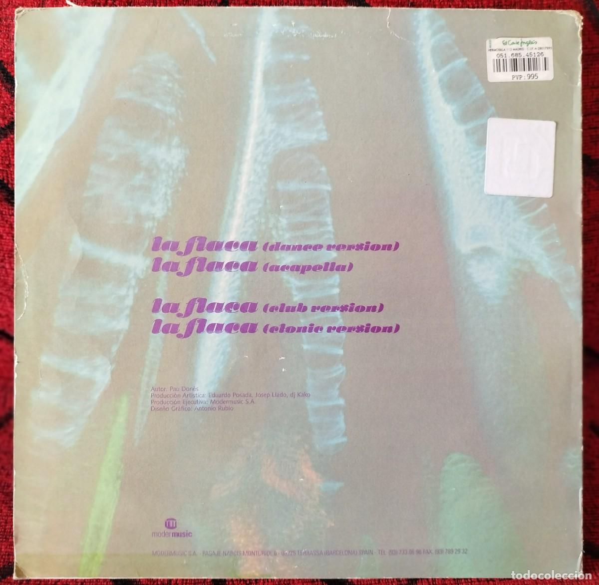 Discos de vinilo: COLEMAN ** La Flaca ** MAXI SINGLE VINILO 1997 - Foto 2