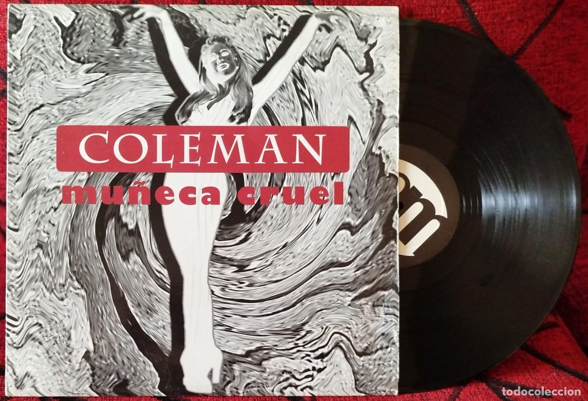 Discos de vinilo: COLEMAN ** Mu&ntilde;eca Cruel ** MAXI SINGLE VINILO 1996 - Foto 1
