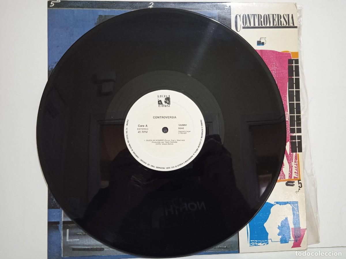 Discos de vinilo: Controversia - Busca Mi Nombre - MAXI SINGLE - 1987 - Foto 3