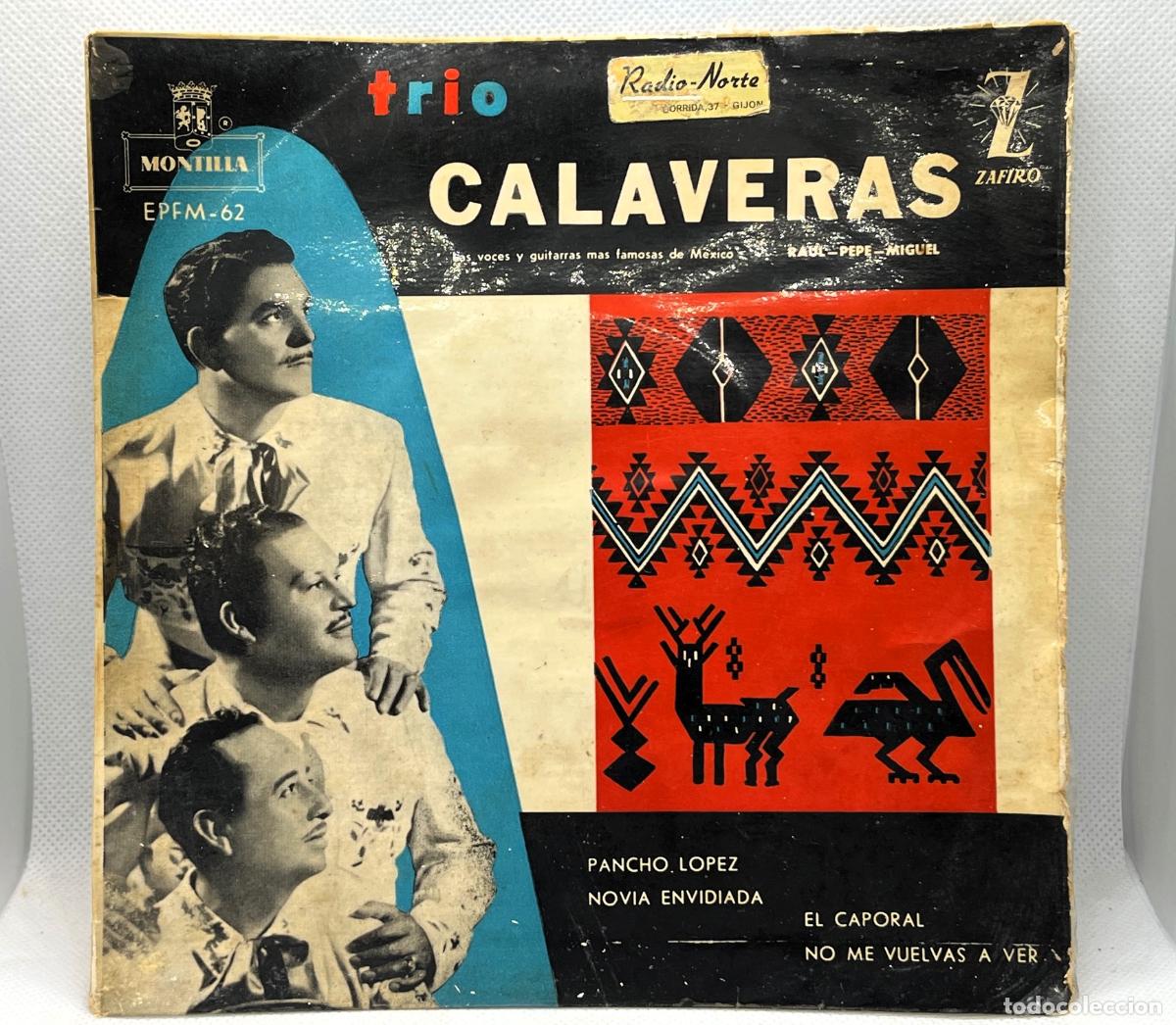 Discos de vinilo: DISCO E.P. TRIO CALAVERAS, PANCHO, ANTIGUO -. FLA - Foto 1