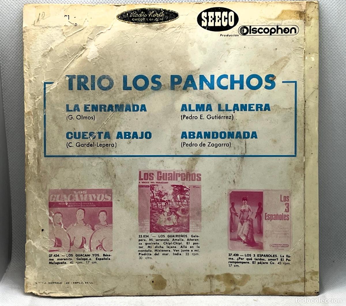 Discos de vinilo: DISCO E.P. LOS PANCHOS, LA ENRAMADA, ANTIGUO -. FLA - Foto 2