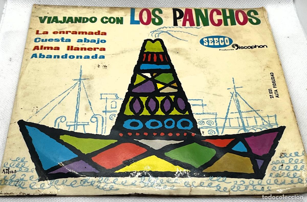 Discos de vinilo: DISCO E.P. LOS PANCHOS, LA ENRAMADA, ANTIGUO -. FLA - Foto 1