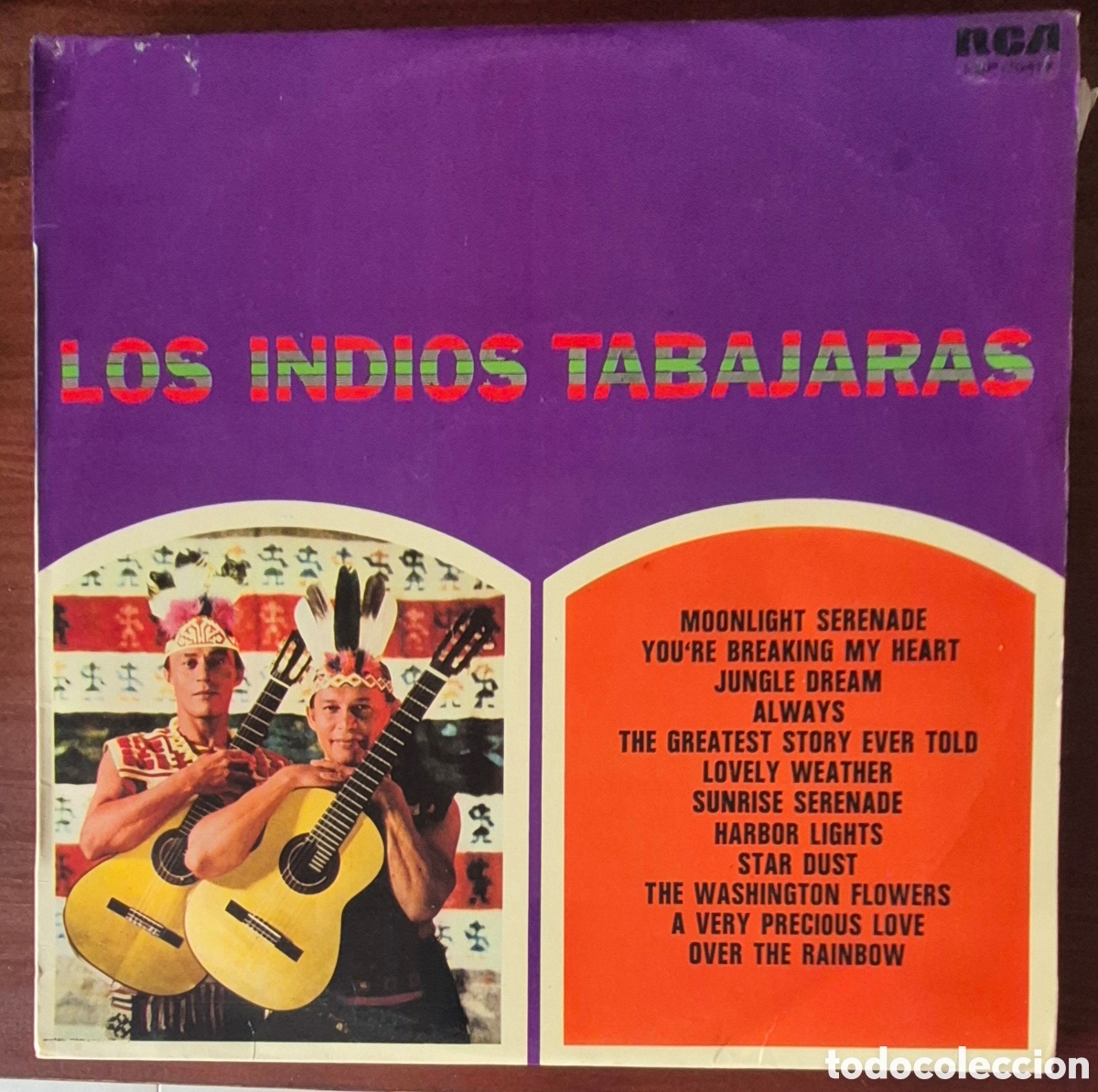 Discos de vinilo: LP - LOS INDIOS TABAJARAS - 1970 - Foto 1