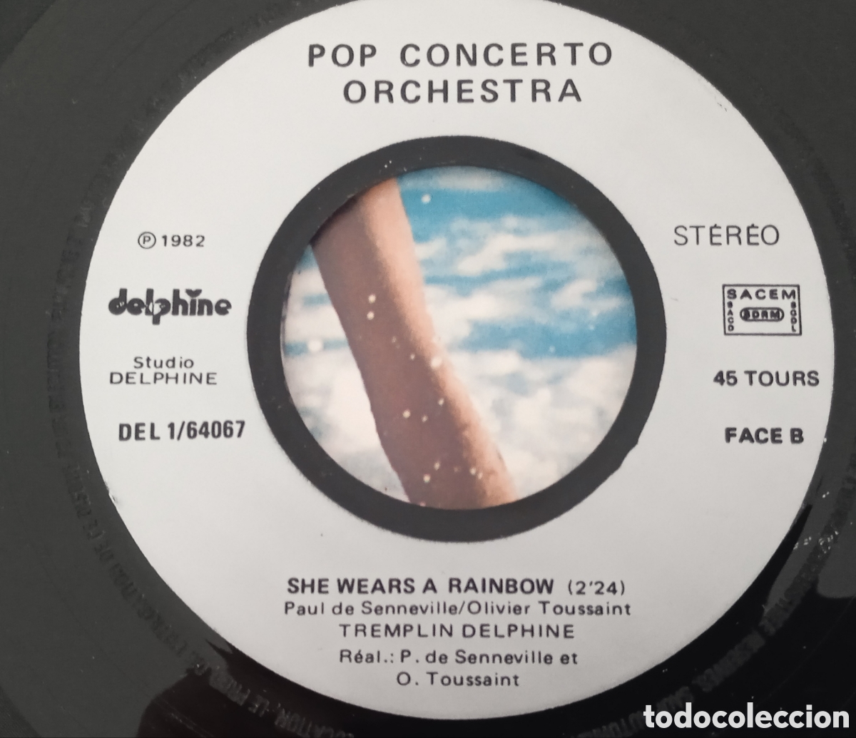 Discos de vinilo: POP CONCERTO ORCHESTRA - Eden is a magic world (1982) single - Foto 3