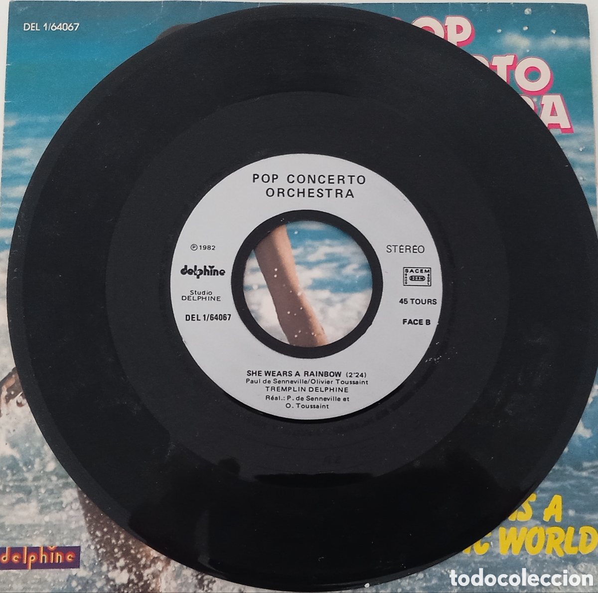 Discos de vinilo: POP CONCERTO ORCHESTRA - Eden is a magic world (1982) single - Foto 5