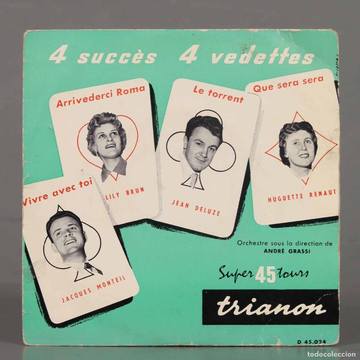 Discos de vinilo: EP. 4 Succ&egrave;s, 4 Vedettes - Foto 1