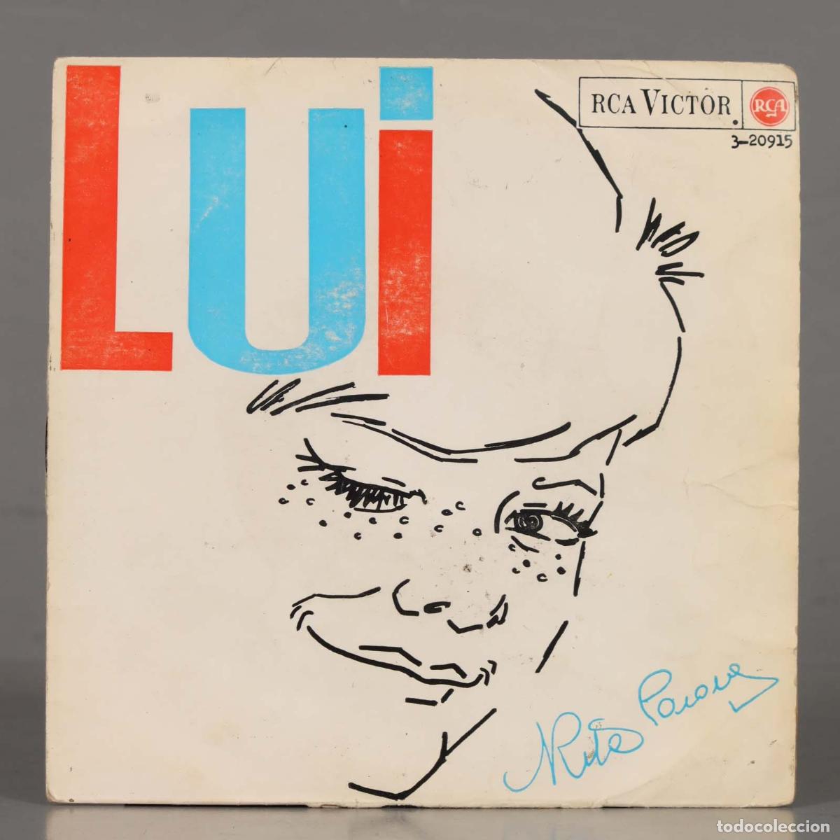 Discos de vinilo: SINGLE. Rita Pavone &ndash; Lui - Foto 1