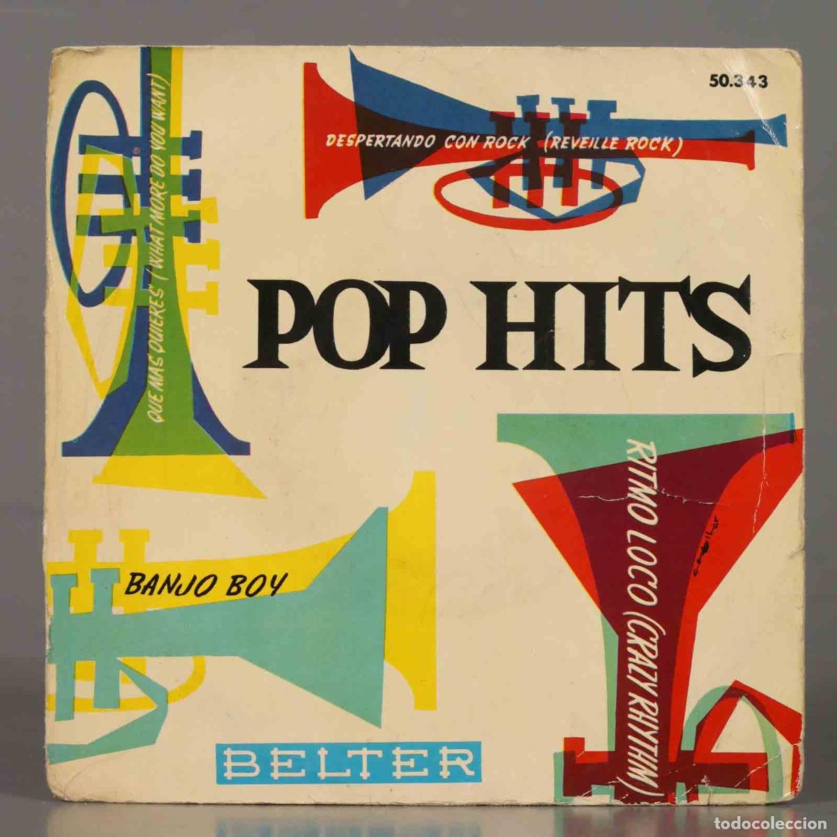 Discos de vinilo: EP. Various &ndash; Pop Hits - Foto 1