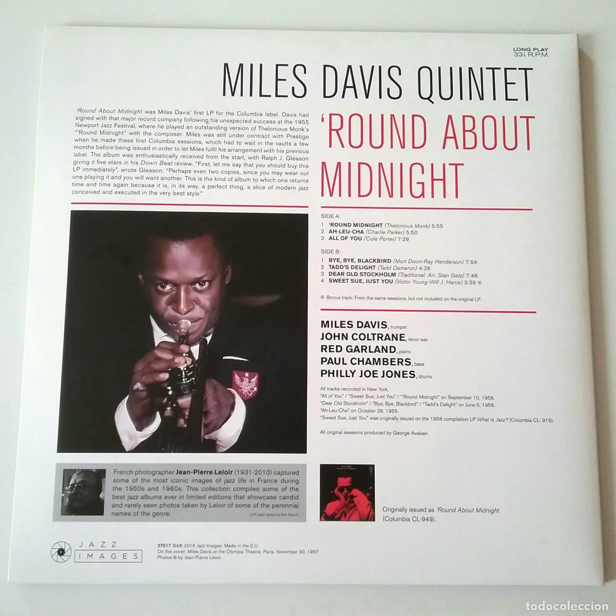 Discos de vinilo: Round About Midnight - Miles Davis Quintet - Foto 3