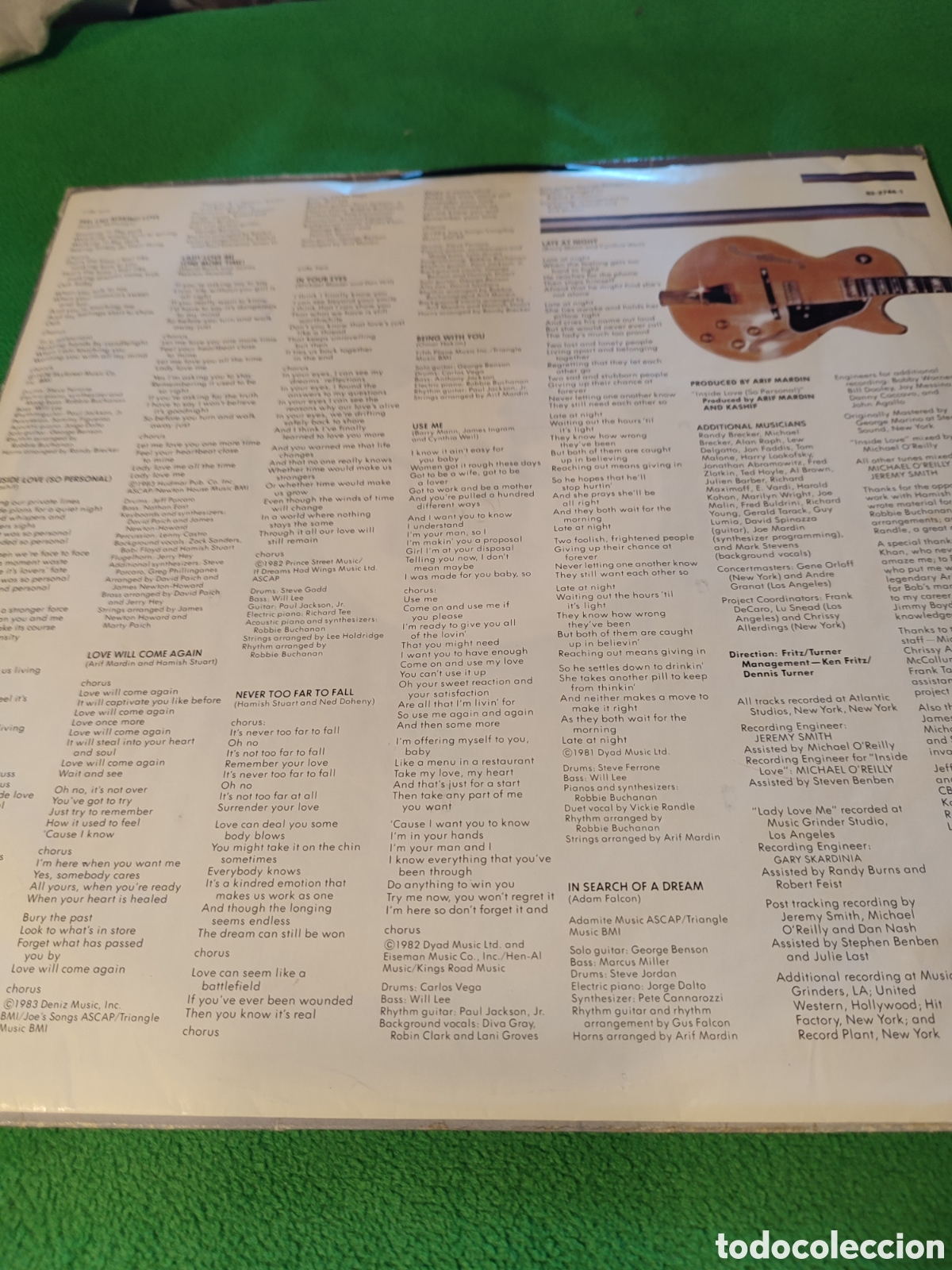 Discos de vinilo: George Benson - In your eyes 1983 - Foto 2