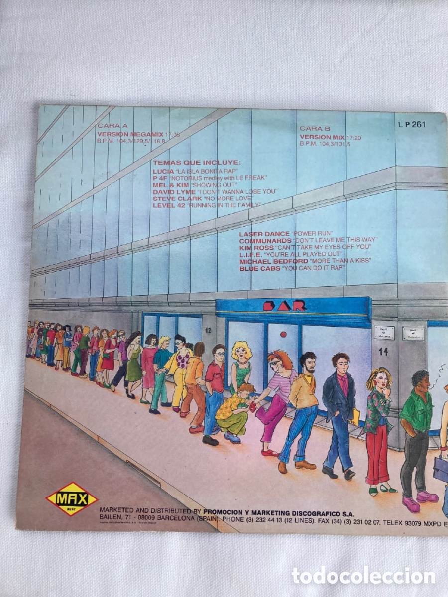 Discos de vinilo: Max Mix 5 Discos primera Parte - Foto 2