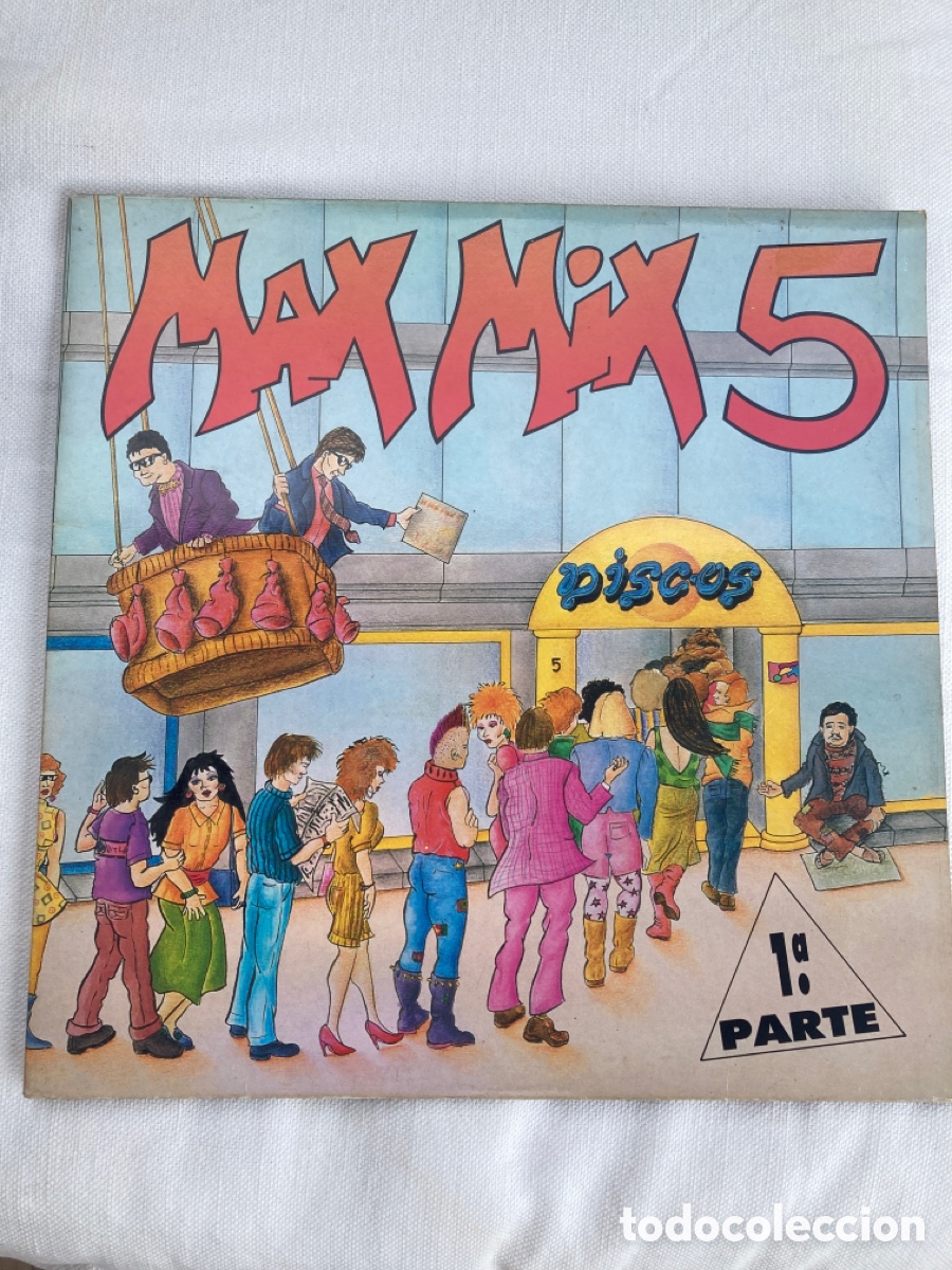 Discos de vinilo: Max Mix 5 Discos primera Parte - Foto 1