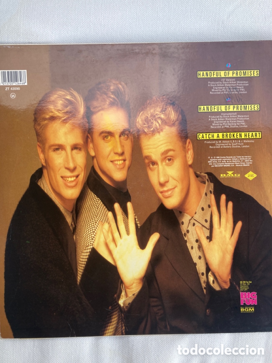 Discos de vinilo: Handful of promises Big Fun - Foto 2