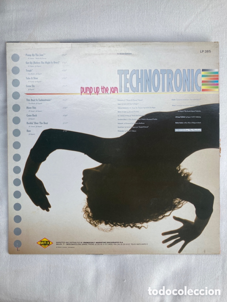 Discos de vinilo: Techno tropic pump up the jam - Foto 2
