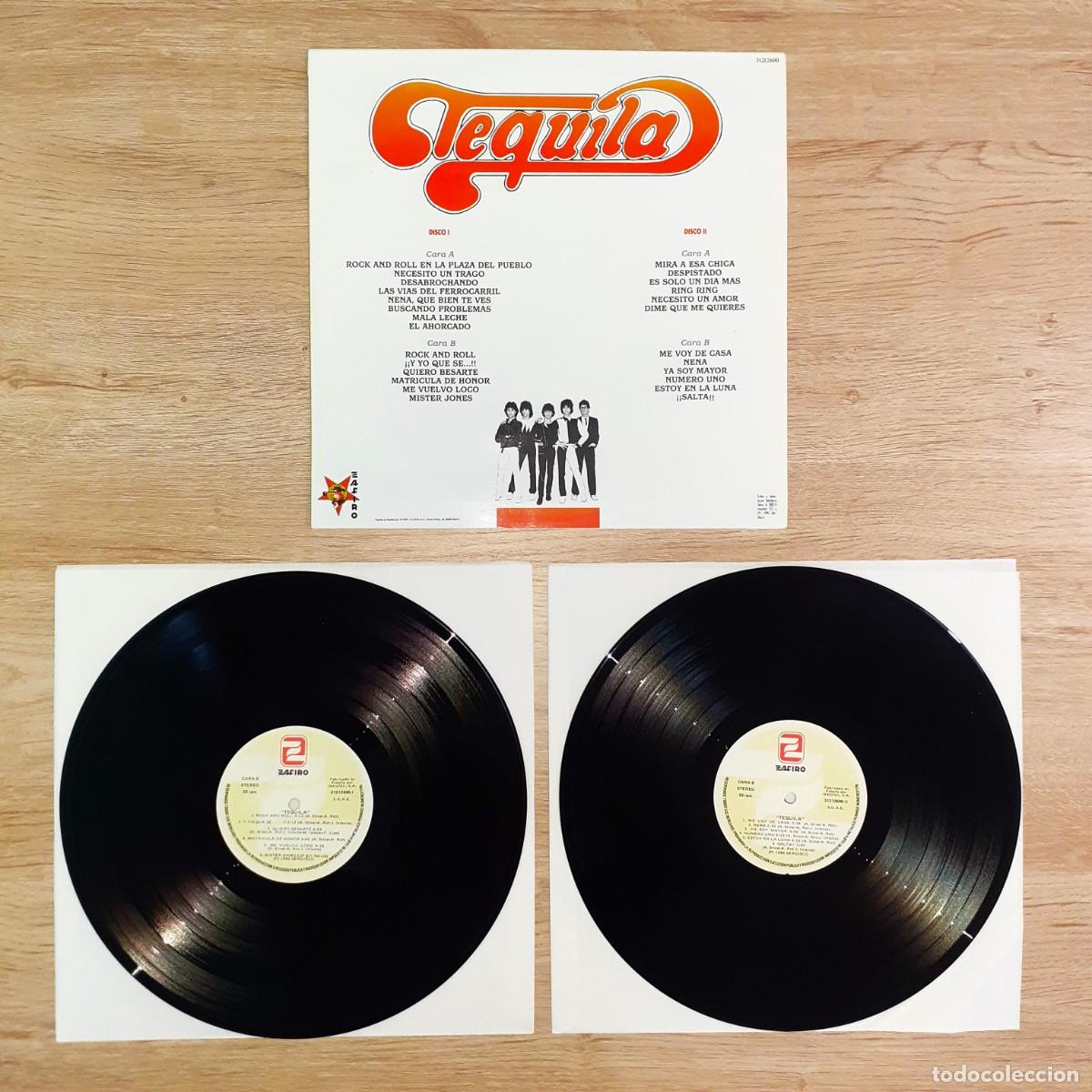 Discos de vinilo: 2 LP vinilo de Tequila, 1990 - Foto 2