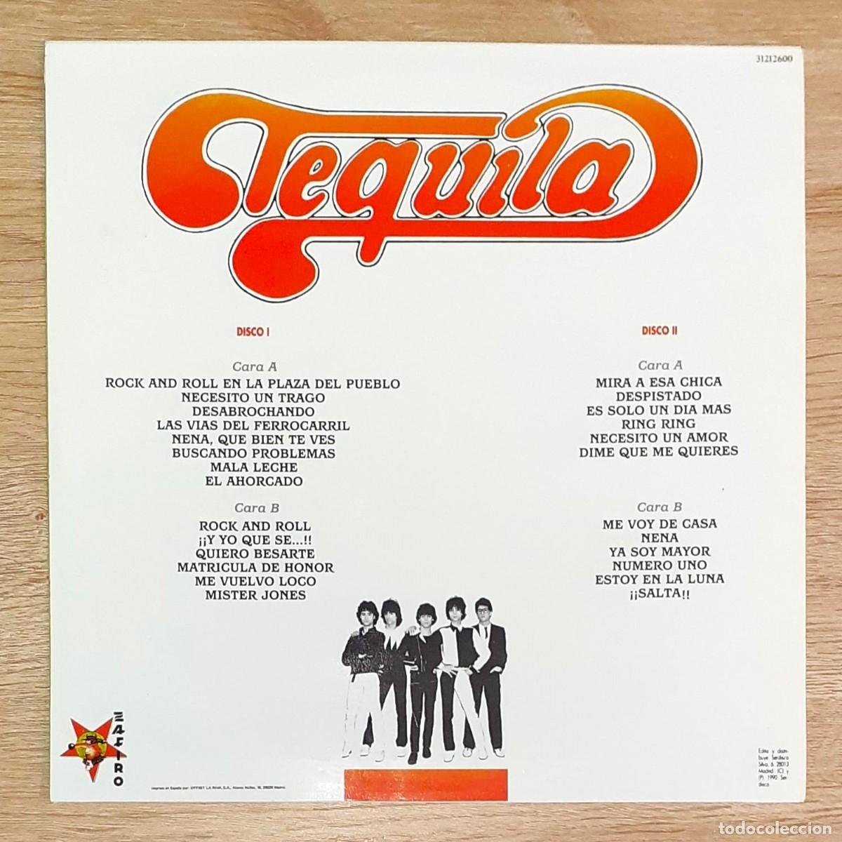 Discos de vinilo: 2 LP vinilo de Tequila, 1990 - Foto 4