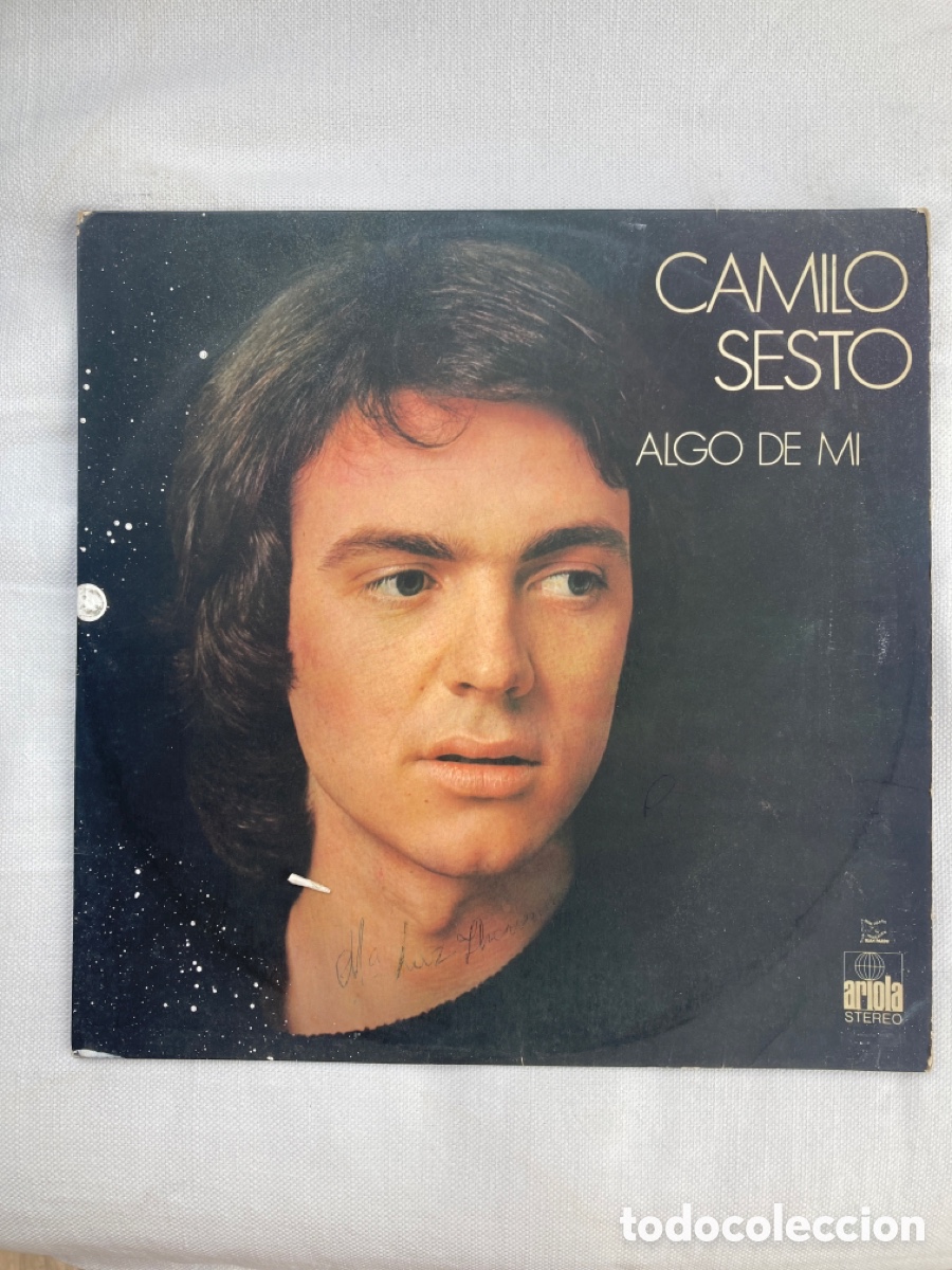 Discos de vinilo: Camilo asest&oacute; Algo de mi - Foto 1