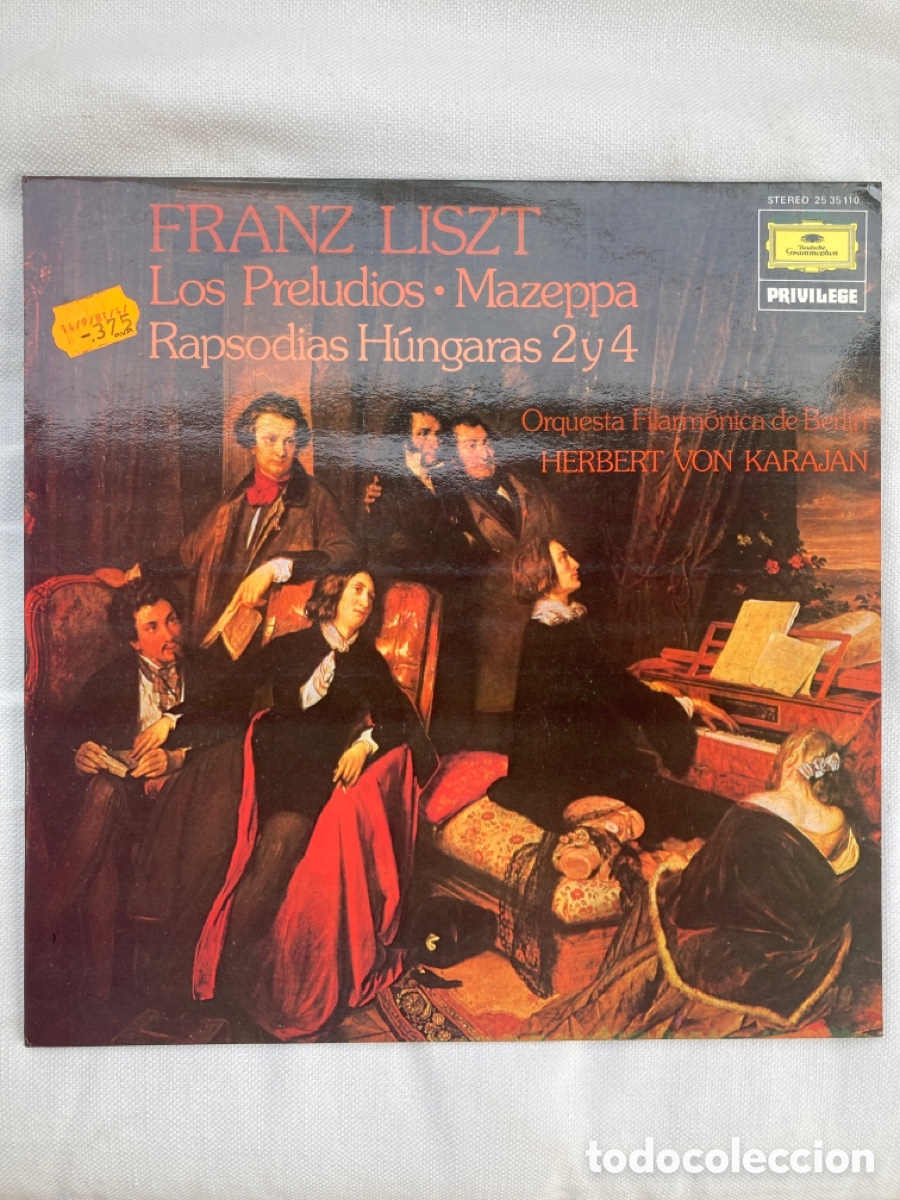 Discos de vinilo: Franziska Liszt Los preludios