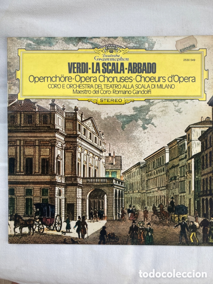 Discos de vinilo: Verdi La Scalia Abbado - Foto 1