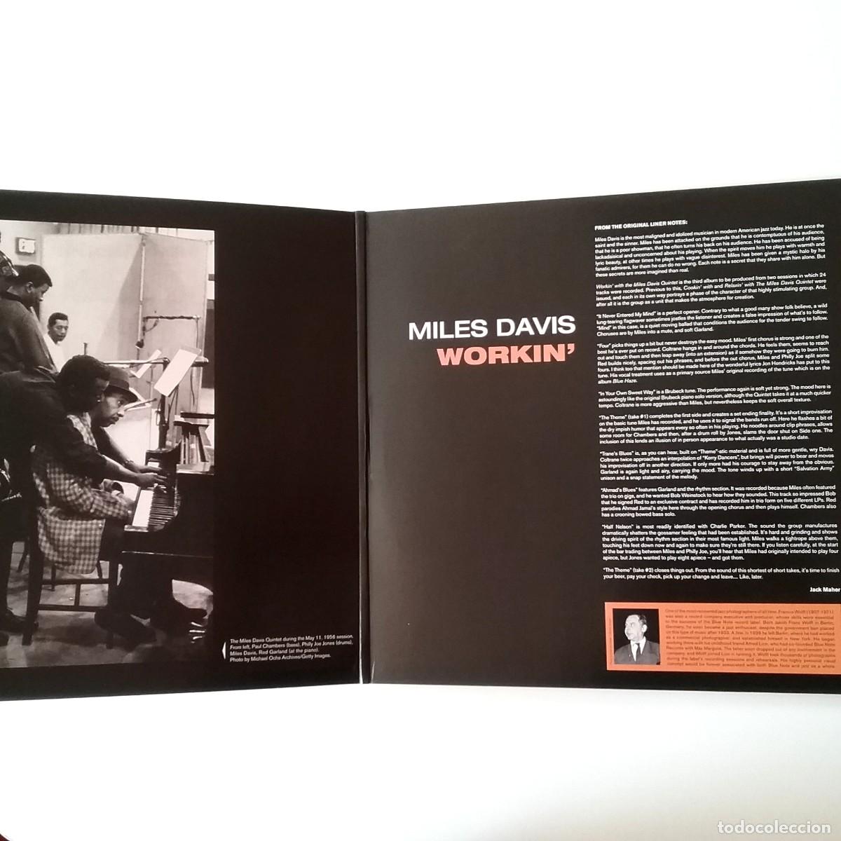 Discos de vinilo: Workin - Miles Davis - Foto 2