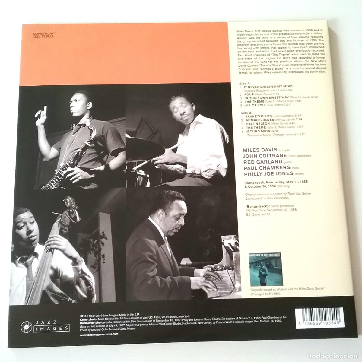 Discos de vinilo: Workin - Miles Davis - Foto 3