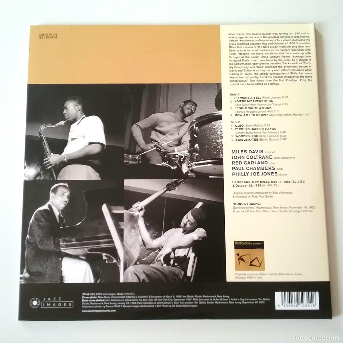 Discos de vinilo: Relaxin - Miles Davis - Foto 2