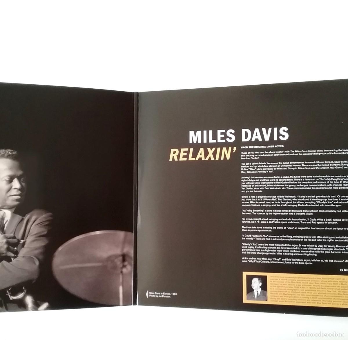 Discos de vinilo: Relaxin - Miles Davis - Foto 3