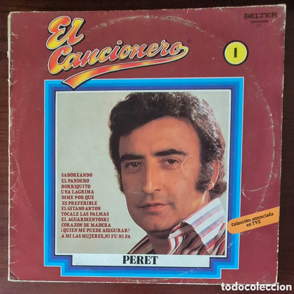 Discos de vinilo: LP - PERET - EL CANCIONERO - 1979 - Foto 1