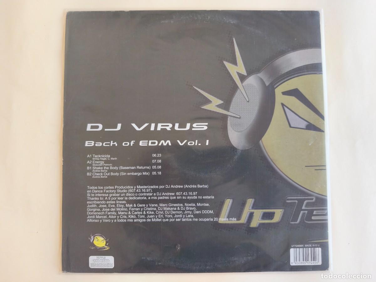 Discos de vinilo: Dj Virus &ndash; Back Of Edm Vol.1 - Foto 2