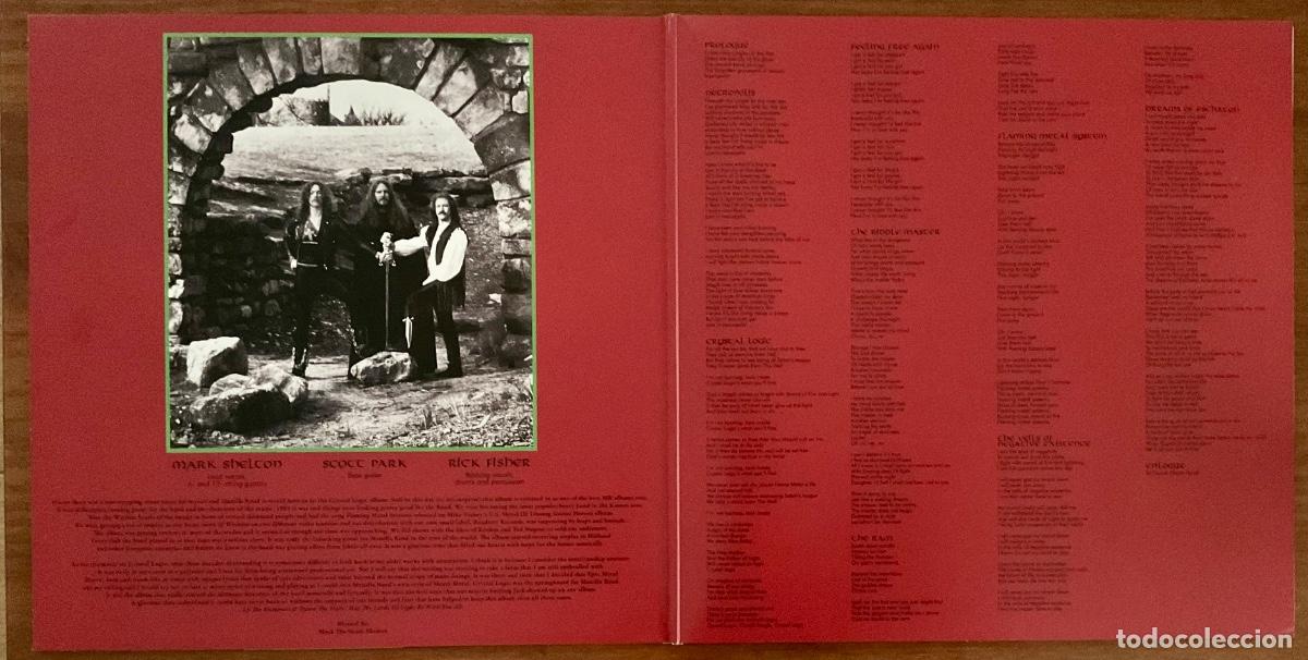 Discos de vinilo: MANILLA ROAD - CRYSTAL LOGIC - Foto 3