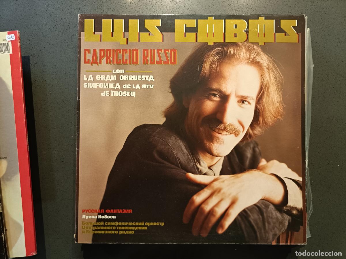 Discos de vinilo: LUIS COBOS / Capriccio Russo (LP CBS de 1986) - Foto 1