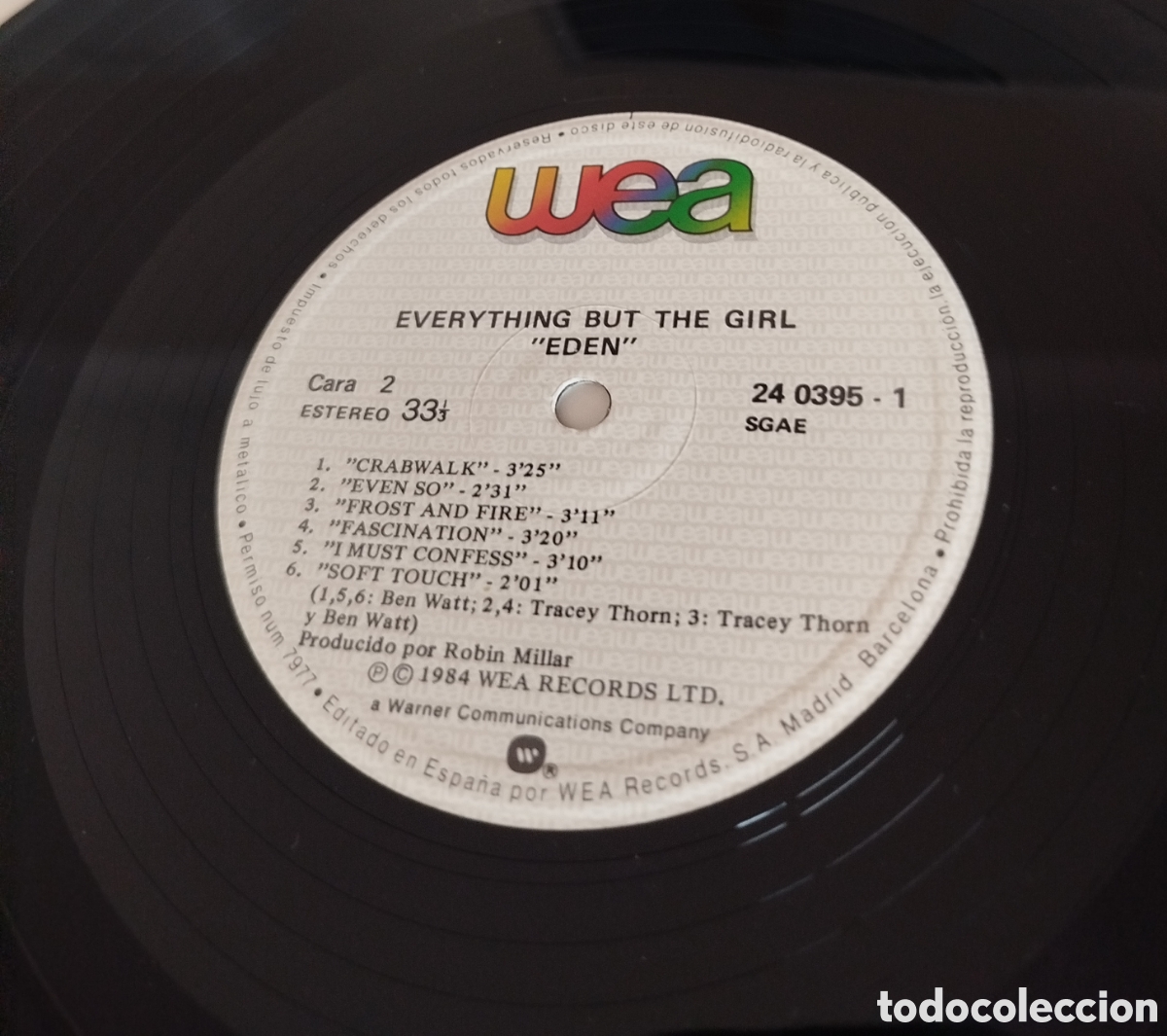 Discos de vinilo: Everything But The Girl &lrm;&ndash; Eden - Foto 3