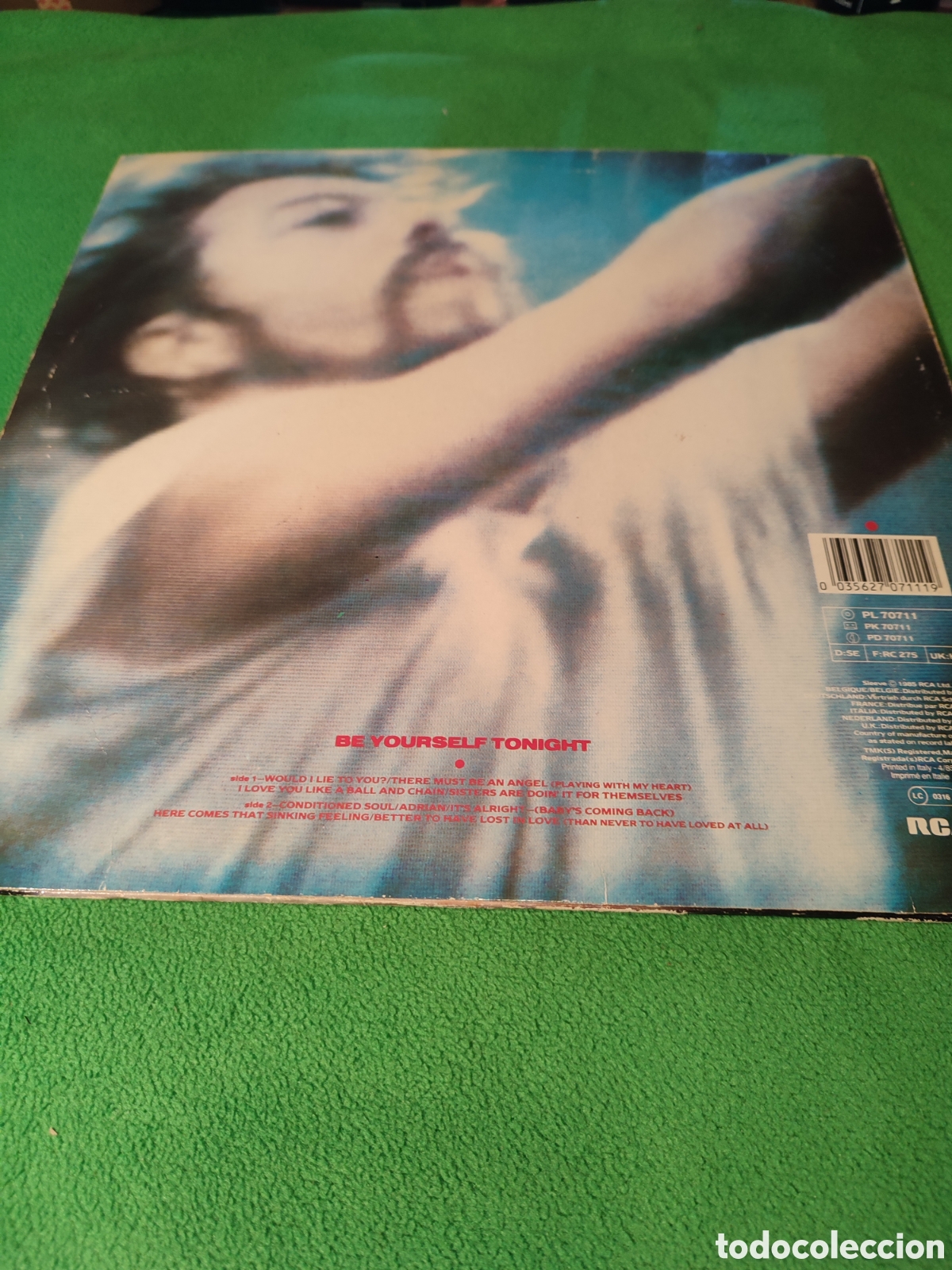 Discos de vinilo: Eurythmics - Be yourself tonight - Foto 5