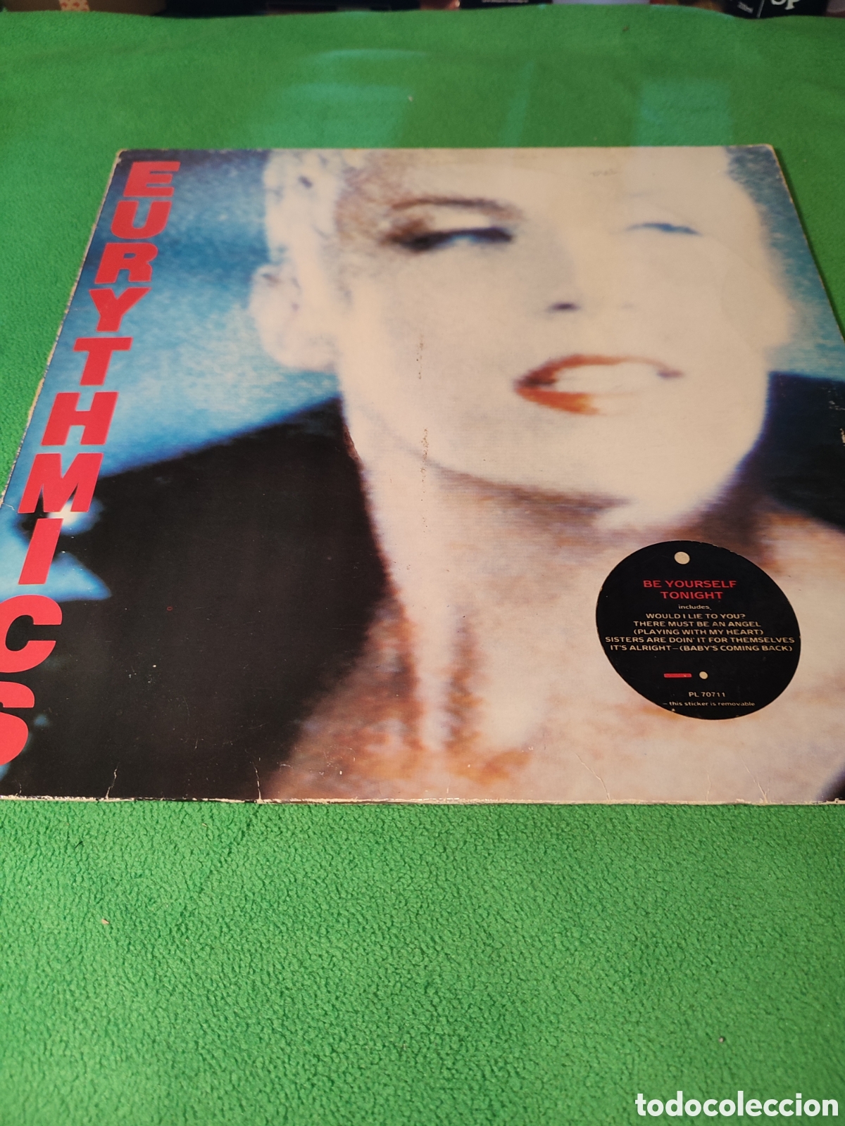 Discos de vinilo: Eurythmics - Be yourself tonight - Foto 1