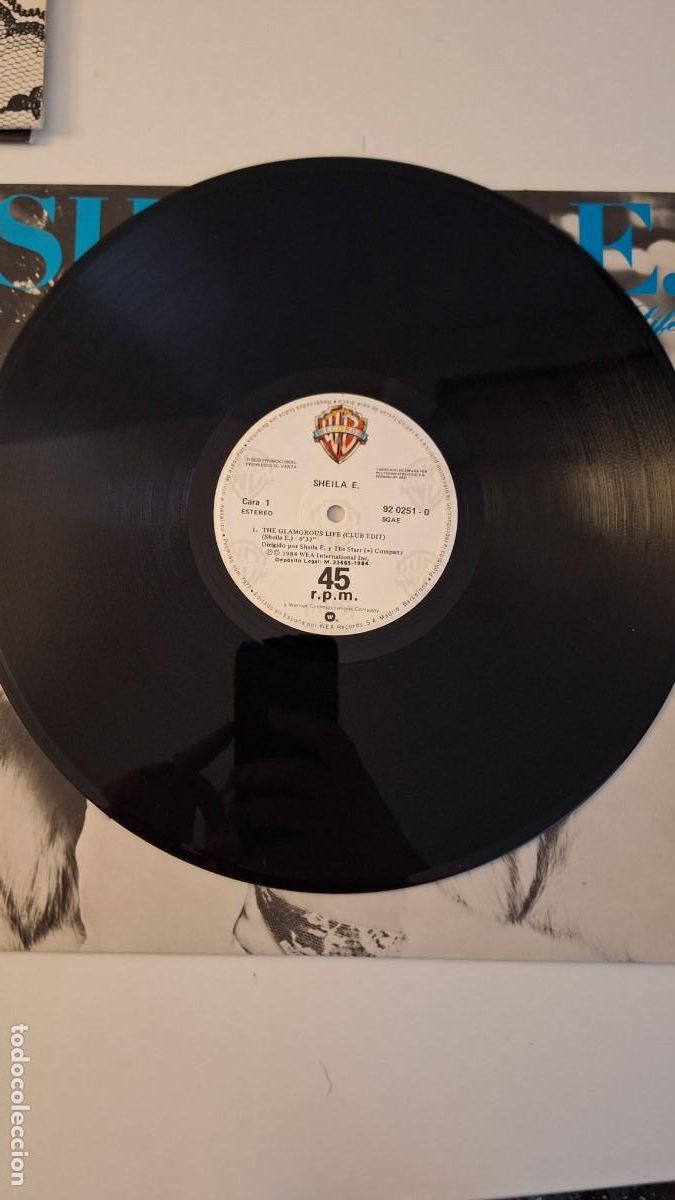 Discos de vinilo: Sheila E. &lrm;&ndash; The Glamorous Life maxi spain - Foto 3