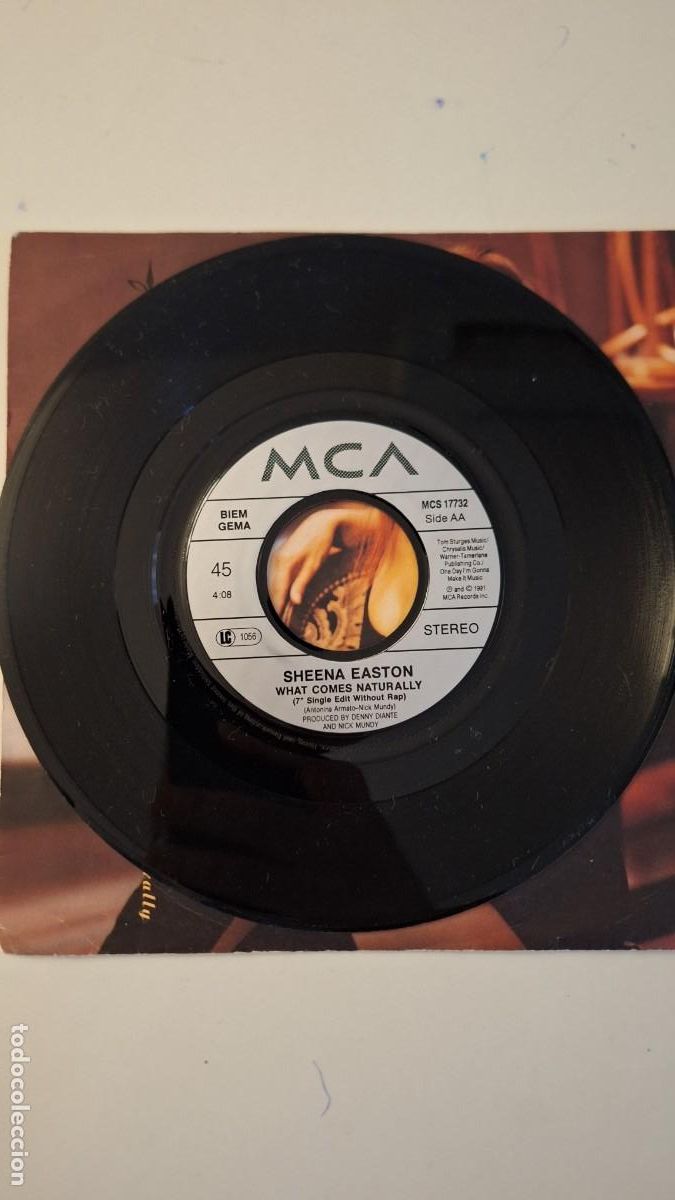 Discos de vinilo: Sheena Easton &lrm;&ndash; What Comes Naturally - Foto 3